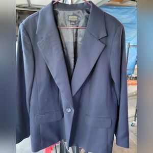 Navy Pendleton Blazer 22w